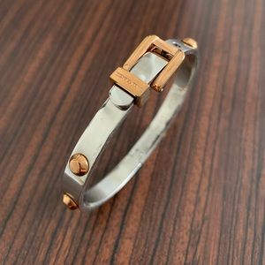 Michael kors rose gold and silver bracelet